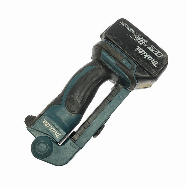 ☆中古品☆makita マキタ 14.4V/18V 充電式LEDワークライト ML801 バッテリ1個(18V6.0Ah)付 コードレス 作業ライト 投光器125850 - 4