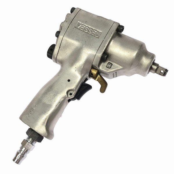 ☆中古品☆VESSEL ベッセル エアドライバ GT-D80-20K エアインパクトレンチ 型番不明 合計2点セット エアツール エア工具132341 - 8