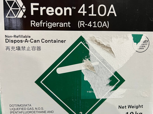 ☆未使用保管品☆三井・ケマーズ フロンガス 冷媒ガス R-410A 10㎏ エアコン用冷媒ガス130218 - 7