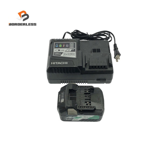 ☆中古品セット☆ HIKOKI ハイコーキ マルチボルトバッテリ― BSL36A18 充電器UC18YDL リチウムイオン/LITHIUM-ION118456