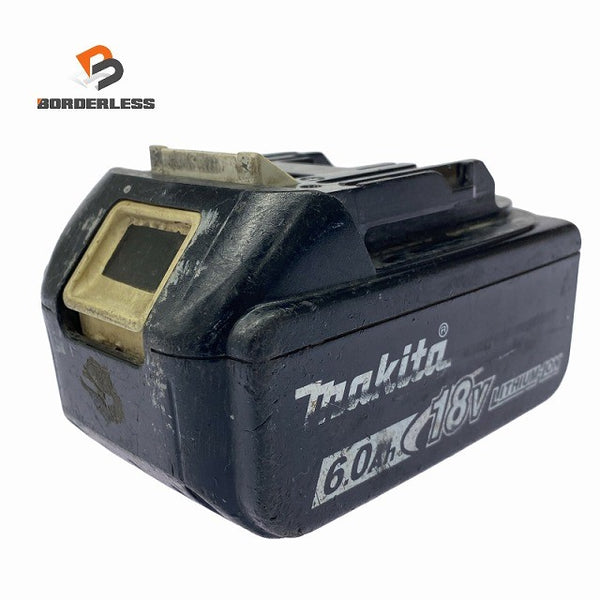 ☆中古品☆makita マキタ 18V 6.0Ah 純正 リチウムイオンバッテリー 