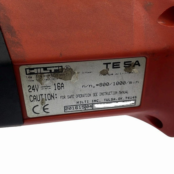 ☆中古品☆HILTI ヒルティ 24V 充電式ハンマードリル TE5A バッテリー1個 充電器 ケース付 ロータリーハンマードリル131544 - 9