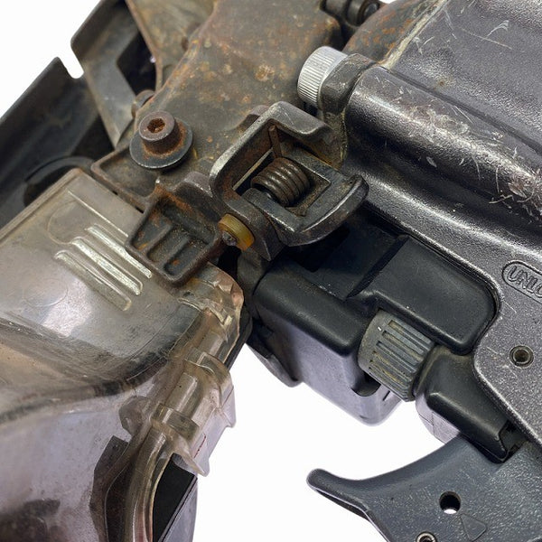 ☆中古品☆MAX マックス 65mm 高圧エア釘打ち機 HN-65FW1 型枠モデル 本体のみ エアツール 大工道具 内装128247 - 6