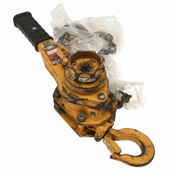☆中古品☆KITO キトー レバーブロック L5形 LB008 荷重0.8ton/800kg 揚程1.5m レバーホイスト ガッチャ133078 - 3