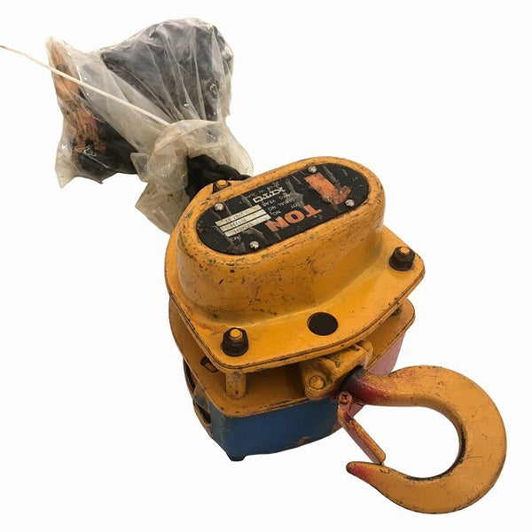 ☆中古品2個セット☆KITO キトー チェーンブロック CB010 M3形 荷重1.0ton/1ton 揚程2.5m 手動式 チェンブロック 吊り具 荷揚げ135815 - 3