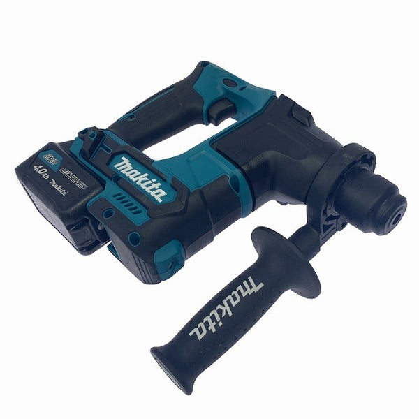 ☆中古美品☆makita マキタ 10.8V 16mm 充電式ハンマドリル HR166D バッテリー1個(4.0Ah) 集じんカップ ケース付 ハンマードリル130928 - 5