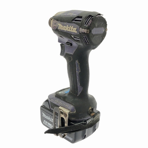 ☆中古品☆makita マキタ 18V 充電式インパクトドライバ TD172D バッテリー2個(18V 6.0Ah) 充電器付き 電動工具 締め付け 116099 - 5
