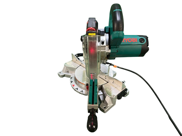 ☆比較的綺麗☆RYOBI リョービ 100V 卓上スライド丸ノコ TSS-192 替刃1枚付き 集じん袋付き  切断機131402 - 6