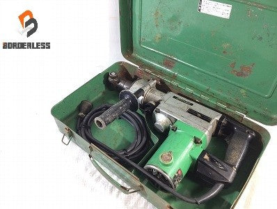 ☆中古品☆HITACHI 日立工機 100V 38mm ハンマドリル DH38Y ケース付 斫り ハツリ機