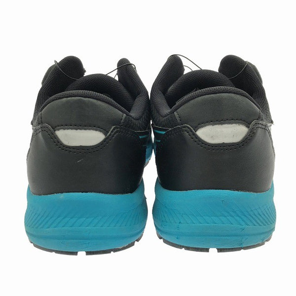 ☆比較的綺麗☆asics アシックス ウィンジョブ CP219 BOA 1273A092 ブラック×ガンメタル 27.5cm 安全靴 作業靴137778 - 7