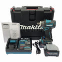 ☆比較的綺麗☆makita マキタ 40Vmax 充電式インパクトレンチ TW004GRDX バッテリ2個(2.5Ah) 充電器 ケース付 320N･m131997 - 3