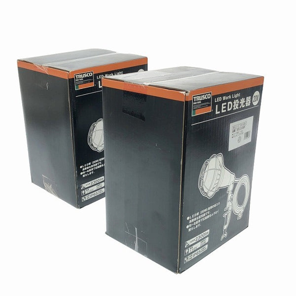 ☆未使用品2個セット☆TRUSCO トラスコ中山 20W LED投光器10m RTL-210EP ポッキンプラグ付 LED作業灯116812 - 3