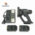 ☆中古品 Panasonic パナソニック 14.4V/18V 充電全ネジカッター EZ45A8 黒 バッテリ2個(18V5.0Ah) 充電器付 充電式 コードレス136163 - 1