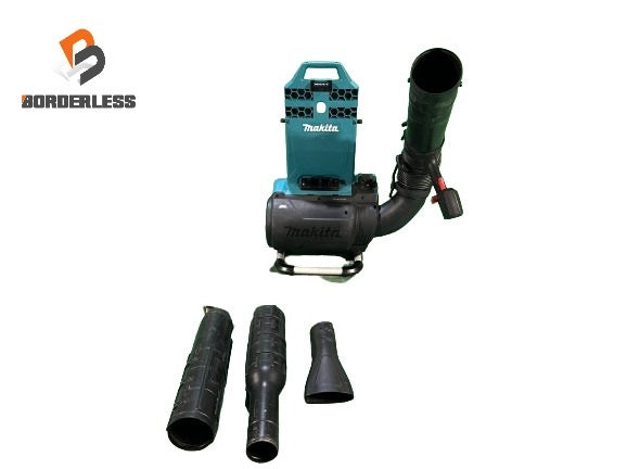 ☆比較的綺麗☆makita マキタ 40Vmax 充電式背負ブロワ MUB002C フラットノズル付 コネクタ接続専用モデル 園芸 造園131631 - 1