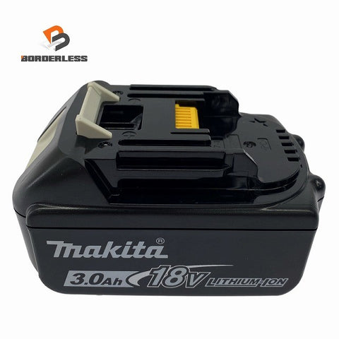 ☆極美品☆makita マキタ 18V 3.0Ah 純正 リチウムイオンバッテリー BL1830B 残量表示付 リチウムイオン電池 蓄電池 充電池131570