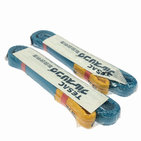 ☆未使用品2個セット☆TESAC テザック ブルースリング B25-0203 25mm 1.0m 1.0ton ベルトスリング 荷締め 吊り具 荷役 牽引130021 - 3