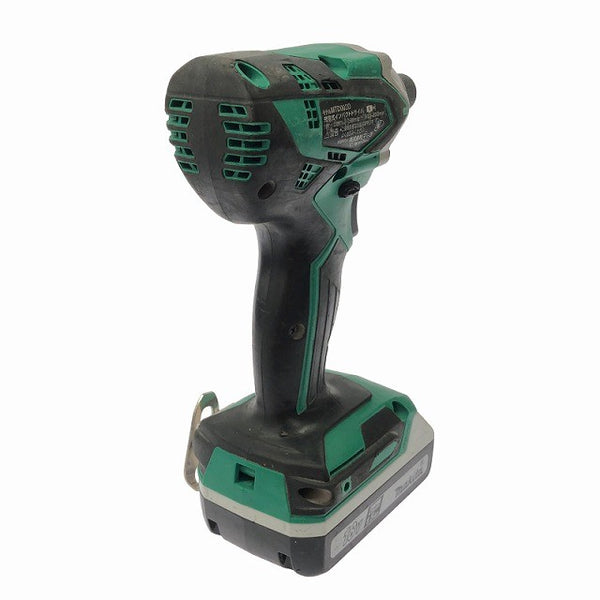 ☆中古品☆makita マキタ 18V 充電式インパクトドライバー MTD002DSX バッテリー2個(1.5Ah) 充電器 ケース ビット3本付129568 - 6