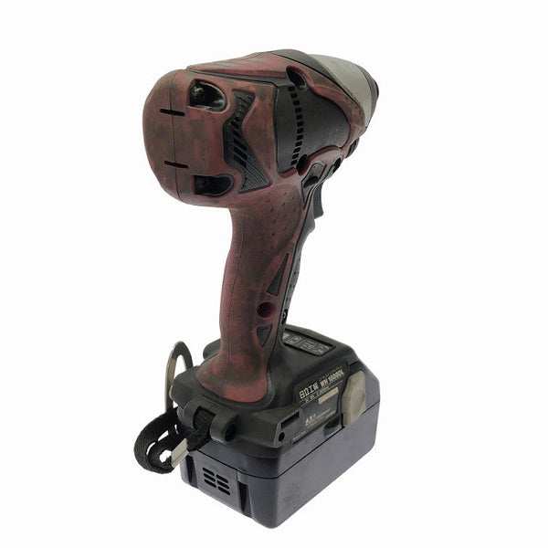 ☆中古品☆HITACHI 日立工機 18V コードレスインパクトドライバー WH18DBDL バッテリ2個(18V 3.0Ah)充電器 ケース付 充電式131678 - 6