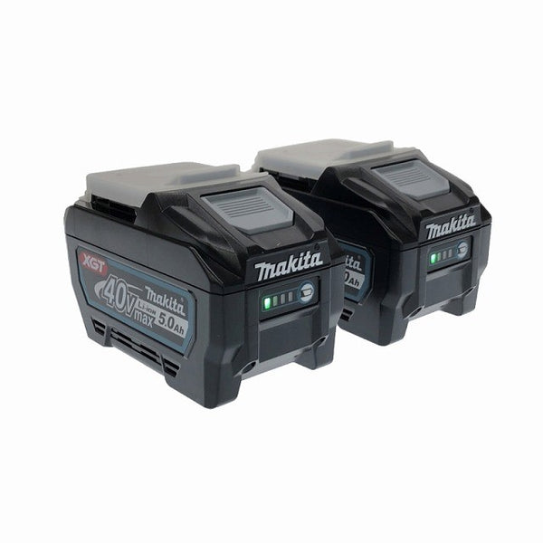 ☆未使用2個セット☆ makita マキタ 40Vmax 5.0Ah 純正リチウムイオンバッテリー BL4050F LITHIUM-ION 急速 残量表示 電池 蓄電117963 - 3