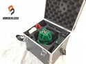 .☆中古品☆MAX マックス グリーンレーザ墨出器 LA-S801DG 受光器(LA-D5GNV) ケース付 グリーンレーザー墨出し器 - 1