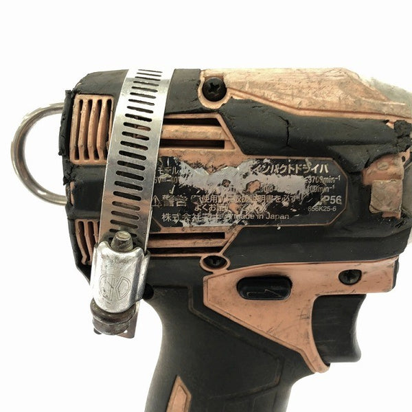 ☆中古品☆ makita マキタ 40Vmax 充電式インパクトドライバー TD001G ピンク 本体+バッテリー1個(2.5Ah) 116022 - 8