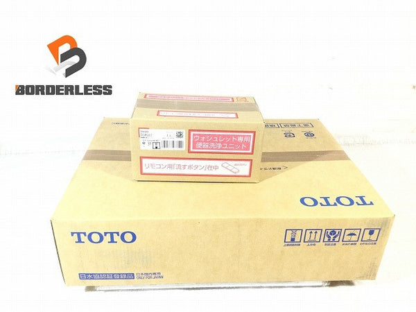 ☆未使用品☆TOTO トートー 温水洗浄便座 (瞬間式) ウォシュレット TCF4734#NW1 ホワイト 便器洗浄ユニット TCA527131475 - 1