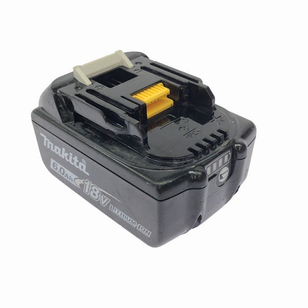 ☆中古品※15回☆makita マキタ 18V 6.0Ah 純正 リチウムイオンバッテリー BL1860B 残量表示付 リチウムイオン電池 蓄電池 充電池134120 - 4