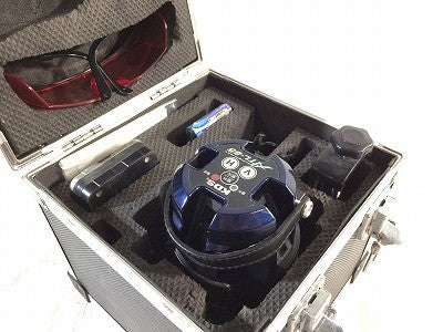 ☆中古品☆KDS ムラテック 縦横フルライン レーザー墨出し器 ATL-85 受光器 三脚付き 測定器113468 - 3