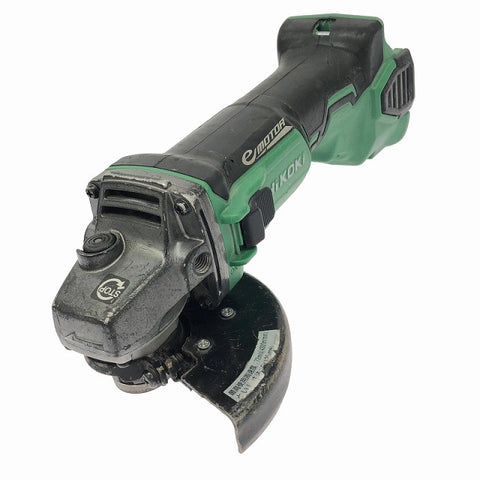 ☆中古品☆HiKOKI ハイコーキ 18V 100mm コードレスディスクグラインダー G18DBBVL バッテリ2個(36V2.5Ah) 充電器付 充電式134798 - 0