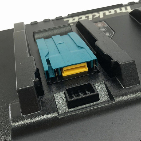 ☆美品☆makita マキタ 7.2V-18V 2口急速充電器 DC18RD リチウムイオンバッテリー用 電動工具用 2口充電器 二口急速充電器136270 - 8