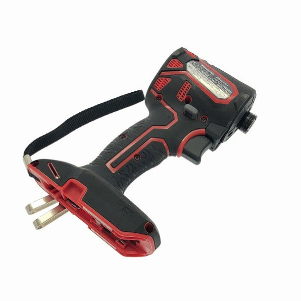 ☆比較的綺麗☆Panasonic パナソニック 14.4V/18V 充電インパクトドライバー EZ1PD1 レッド バッテリ1個(18V 3.0Ah)付 - 3