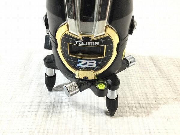 ☆美品☆TAJIMA タジマ ブルーグリーンレーザー墨出し器 ZEROB-TYZ 本体+ケース ZEROBLUE/ゼロブルー 光学測定器131787 - 9