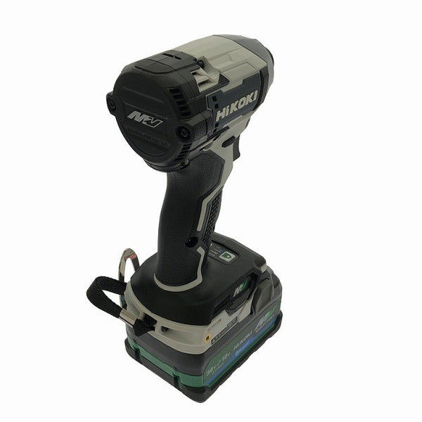 ☆未使用品☆HIKOKI ハイコーキ 36V コードレスインパクトドライバー WH36DD(2XHSZ)(FW) 白/フロスティホワイト フルセット121095 - 6