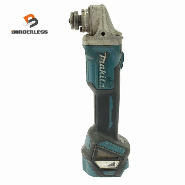 ☆中古品☆makita マキタ 18V 100mm 充電式ディスクグラインダ GA412D 本体のみ 研磨機 研削 切削 コードレス133739 - 1