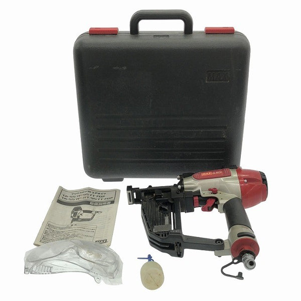 ☆比較的綺麗☆MAX マックス 常圧 エアフロアタッカー TA-557F/957T 大工 内装業リフォーム 釘/クギ エアーツール エアネイラ - 3