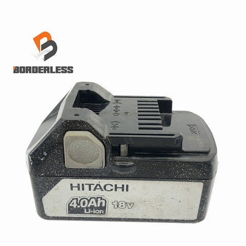 ☆中古品☆HITACHI 日立工機 18V 4.0Ah 純正 蓄電池 BSL1840 リチウムイオンバッテリー リチウムイオン電池 充電池114806