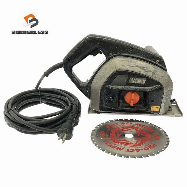 ☆中古品☆SHINDAIWA 新ダイワ 100V 180mm 防塵カッター B18N コード式 鉄工用 切断機 防じんカッター チップソーカッター130513 - 1