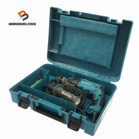 ☆中古品☆makita マキタ 100V 18mm ハンマドリル HR1830F ケース付 SDSプラス コード式 ハンマードリル 穴あけ 穿孔137070