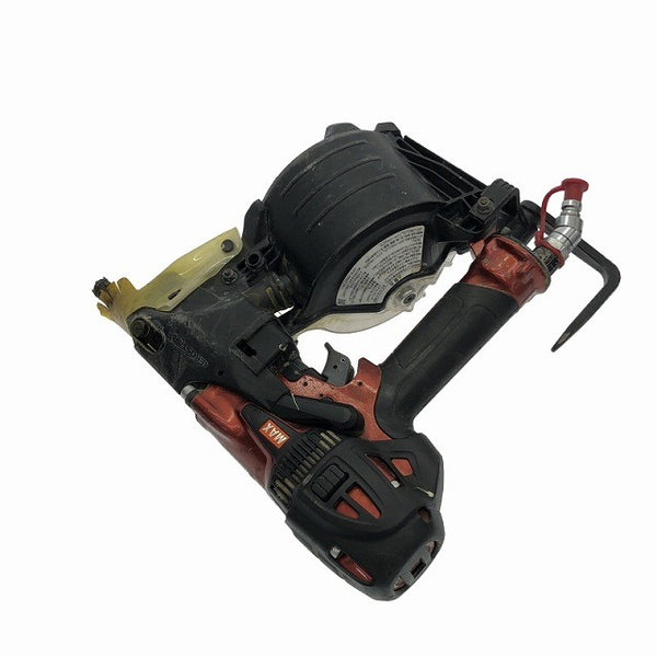 ☆比較的綺麗☆MAX マックス 65mm 高圧 エア釘打機 HN-65N3 ( D ) -R ケース付 スーパーネイラ エアー釘打ち機 エアーツール - 7