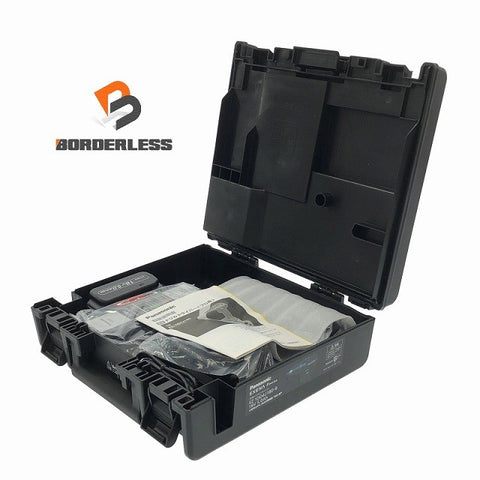 ☆未使用品☆Panasonic パナソニック 充電ドリルドライバー EZ1DD4J18D-B バッテリ2個(18V5.0Ah) 充電器 ケース 2025年製116733