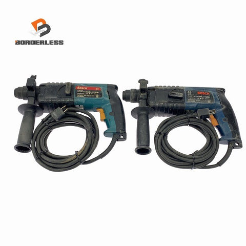 ☆中古品2点☆BOSCH ボッシュ 22mm 電子無段変速ハンマードリル GBH2/22E型 本体のみ 穴あけ 穿孔 ハンマドリル 電動工具130331