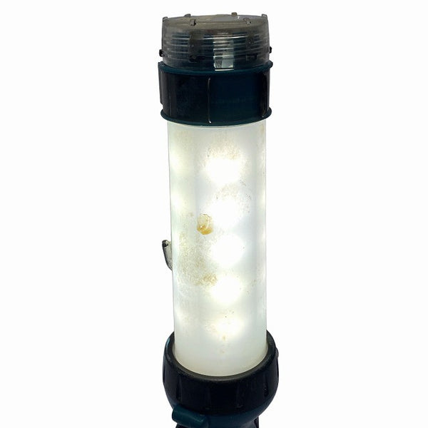☆比較的綺麗です☆ makita マキタ 18V 充電式ドライバドリル DF486D ライト ML800 バッテリー2個付き(18V.6.0Ah)付き130560 - 8