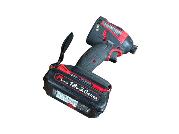 ☆中古品☆Panasonic パナソニック 18V/14.4V 充電式インパクトドライバー EZ75A7 バッテリー 18V3.0AH 充電器 - 4