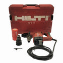 ☆中古品☆HILTI ヒルティ 100V ハンマードリル TE18-M キータイプチャック＋ケース付 SDSプラス コード式 ハンマドリル 穴あけ117396 - 3