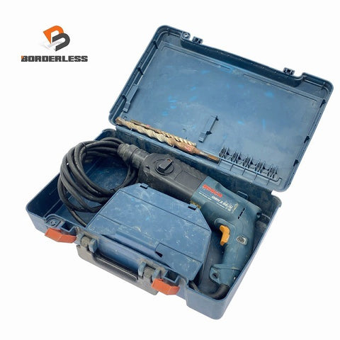 ☆中古品☆BOSCH ボッシュ 100V ハンマードリル GBH2SE/N ケース付 SDSプラス コード式 ハンマドリル 穴あけ 穿孔125665