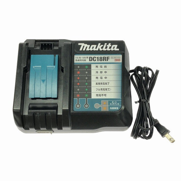 ☆比較的綺麗です☆makita マキタ 18V 純正リチウムイオンバッテリー BL1860B 充電器 DC18RF セット販売 充電池132651 - 10