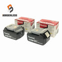 ☆未使用品 2個セット☆makita マキタ 18V 6.0Ah 純正リチウムイオンバッテリー BL1860B 急速 残量 蓄電 LITHIUM-ION 雪/飛行機 116103116103 - 1