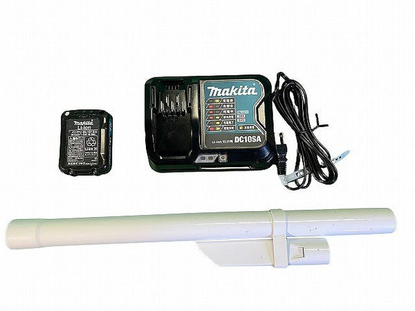 ☆未使用品2点☆makita 10.8V 充電式クリーナ CL107FDSHW×2 バッテリ2個(10.8V 1.5Ah)充電器×2 紙パック10×2 コードレス掃除機111684 - 10