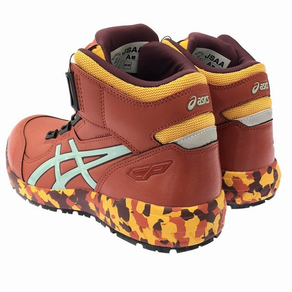 ☆箱なし未使用品☆ASICS アシックス 安全靴 WINJOB CP304 BOA MARBLE 1273A095  スパイスラテ×ライトセラドン 25.0cm125806 - 4