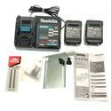 ☆未使用品☆makita マキタ 40Vmax 82mm 充電式カンナ KP001GRDX バッテリ2個(2.5Ah) 充電器付 コードレスかんな118676 - 10